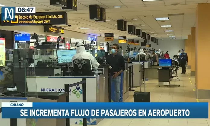 Aeropuerto Jorge Chávez Incrementa el flujo de pasajeros Canal N