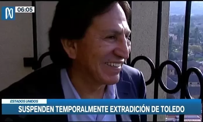 Alejandro Toledo Jueza de Estados Unidos suspendió de manera temporal