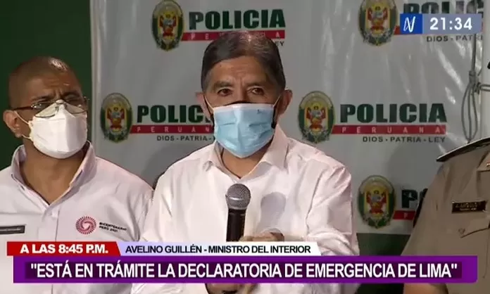 Ministro Guill N Se Est Tramitando La Declaratoria De Emergencia De