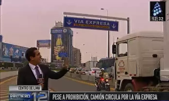 Cami N Que Cargaba Combustible Intent Ingresar A La V A Expresa Canal N