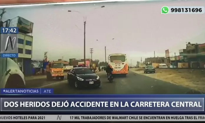 Auto Invade Carril Contrario Y Casi Ocasiona Tragedia En La Carretera