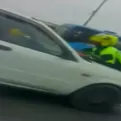 Conductor embiste a inspector de tránsito en Vía de Evitamiento