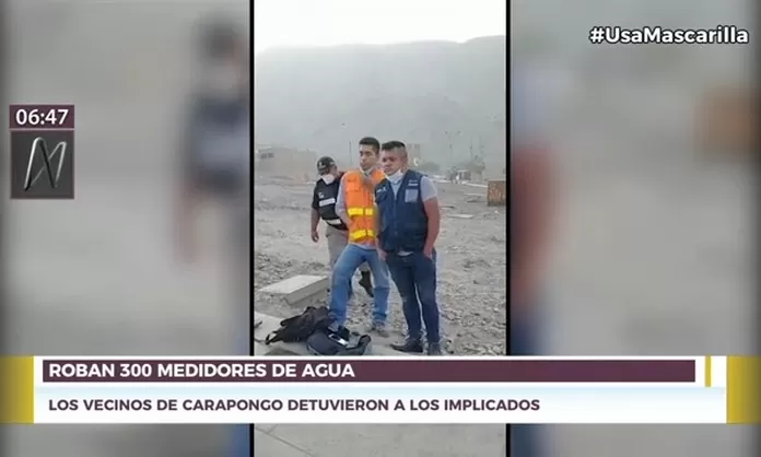 Delincuentes Robaron Medidores De Agua En Carapongo Canal N