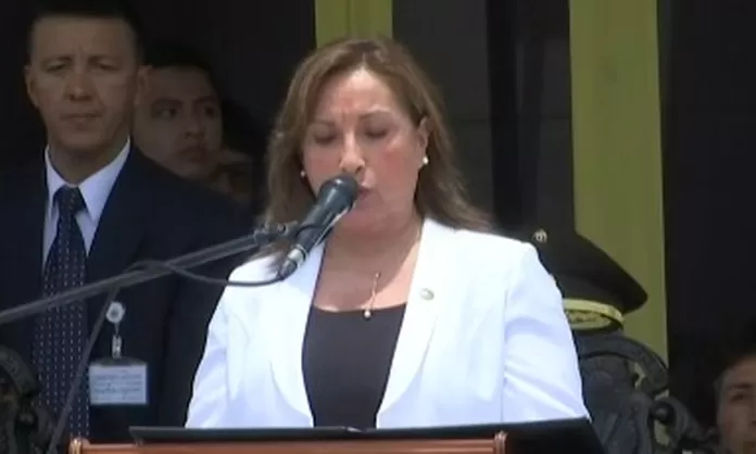 Dina Boluarte El Gobierno Ha Dispuesto Una Lucha Frontal Y Decidida