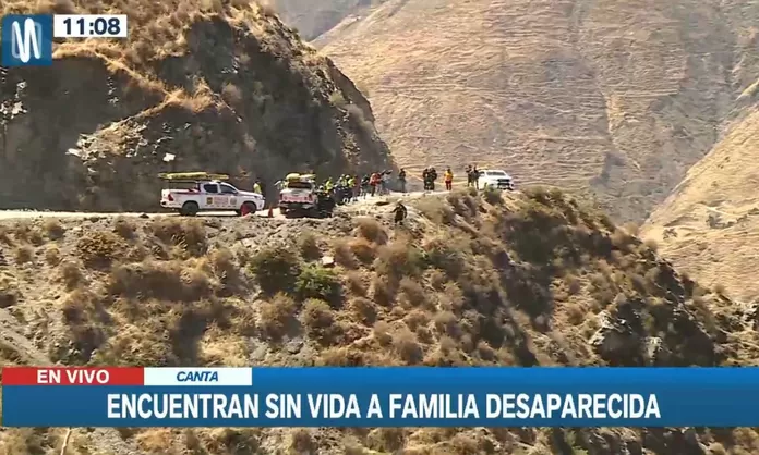 Hallan Sin Vida A Familia Que Desapareci Cuando Viajaban Rumbo A Canta