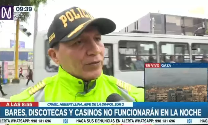 Jefe De Divisi N Policial Sur Ii Es Muy Probable Que Hoy Tengamos