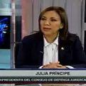 Julia Príncipe: “La ministra Pérez Tello le ha mentido al país”