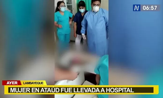 Lambayeque Mujer En Ata D Fue Llevada A Hospital Canal N