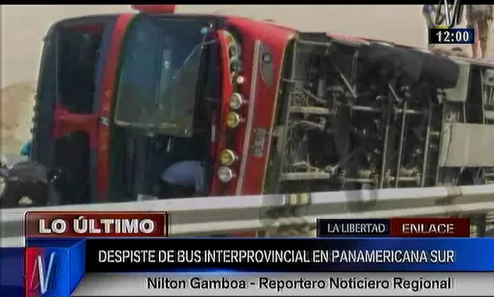 La Libertad Cuatro Muertos Y Varios Heridos En Despiste De Bus