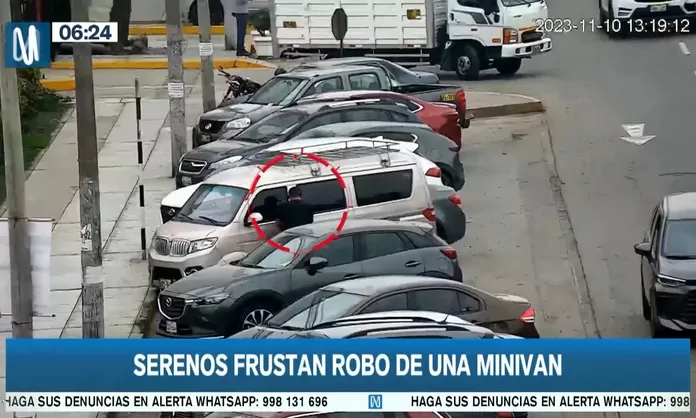 La Molina Frustran Robo De Miniv N Y Atrapan A Delincuente Tras