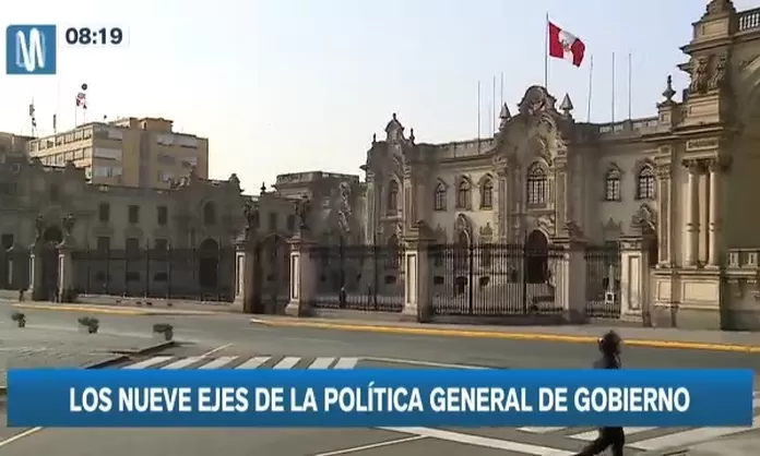 Poder Ejecutivo Public Los Nueve Ejes De La Pol Tica General De