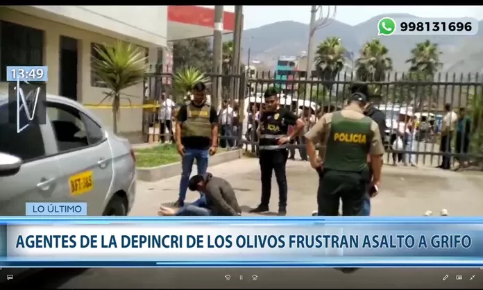 Polic A Frustr Asalto A Un Grifo Y Captur A Tres Delincuentes Canal N