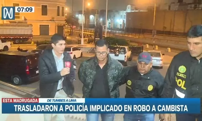 Polic A Que Estar A Implicado En Robo De S Mil A Cambista Fue