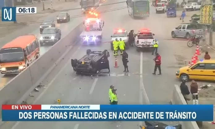 Puente Piedra Dos Personas Murieron Atropelladas En La Panamericana