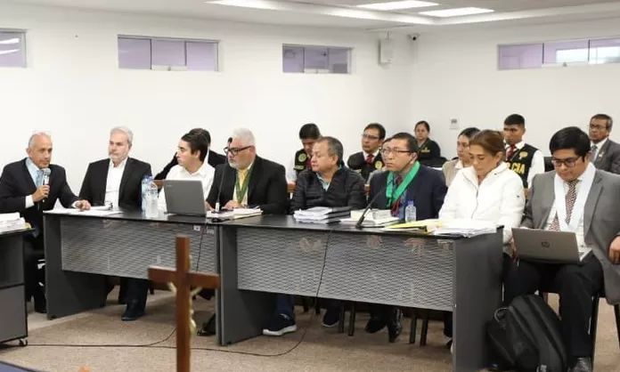 Sada Goray y Mauricio Fernandini Audiencia de prisión preventiva