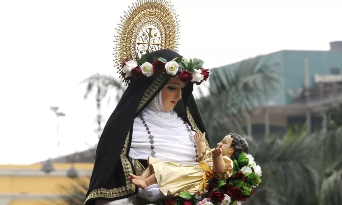 Santa Rosa de Lima las rutas de la procesión de hoy y mañana Canal N