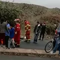SMP: hombre murió al caer a un buzón de desagüe