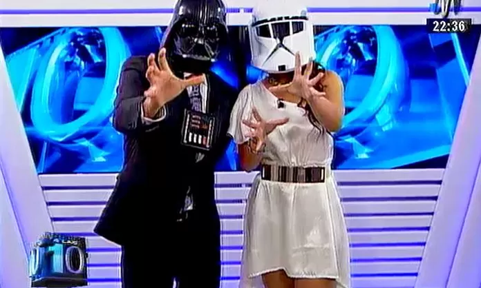 Star Wars Fernanda Kanno Y Erick Osores Salieron En Pantalla Con