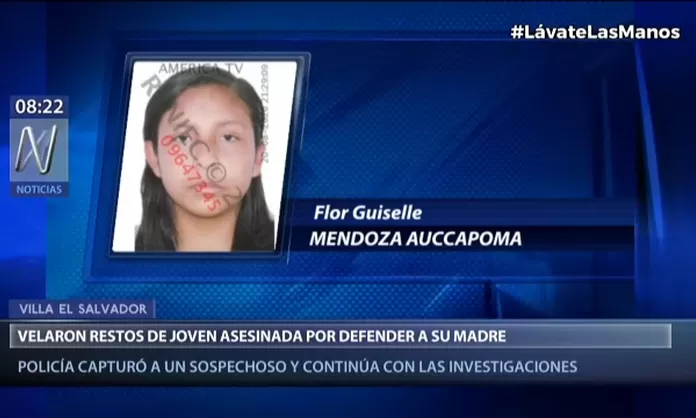 Villa El Salvador Velan Restos De Joven Asesinada Tras Defender A Su