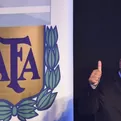 Presidente de la AFA confesó que fue su idea jugar ante Perú en La Bombonera