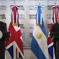 Argentina y Reino Unido ahondan relación sin abordar Malvinas