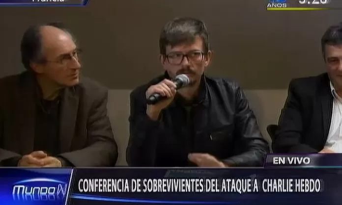 Charlie Hebdo Caricaturista Rompe En Llanto Durante Conferencia De