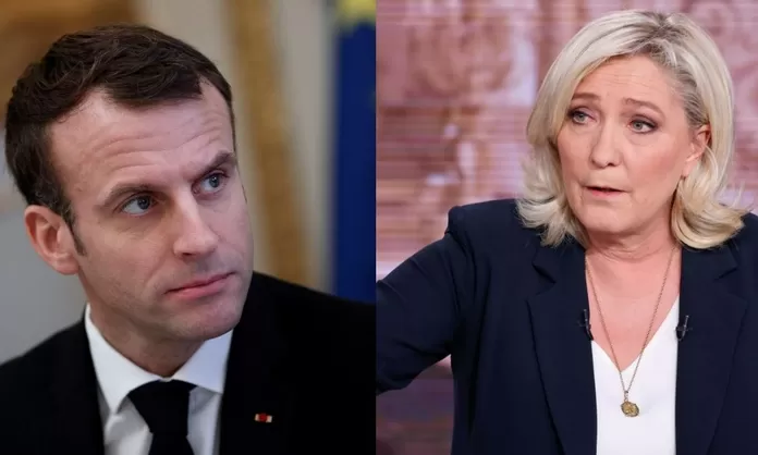 Elecciones en Francia Macron y Le Pen pasarían a la segunda vuelta