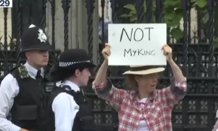 Reino Unido Manifestaciones Republicanas Tras La Muerte De Isabel II