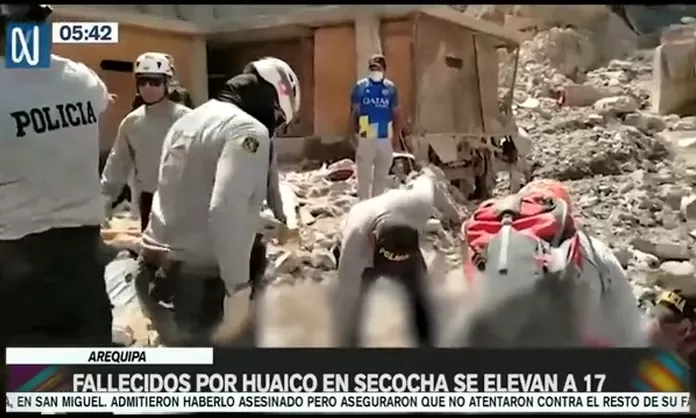 Arequipa Muertos Por Huaico En Secocha Se Elevan A 17 Canal N