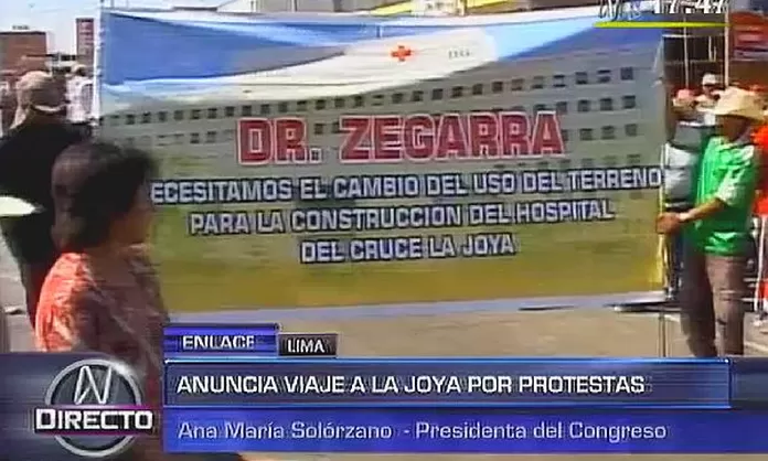 Arequipa Pobladores De La Joya Bloquearon La Panamericana Sur Canal N