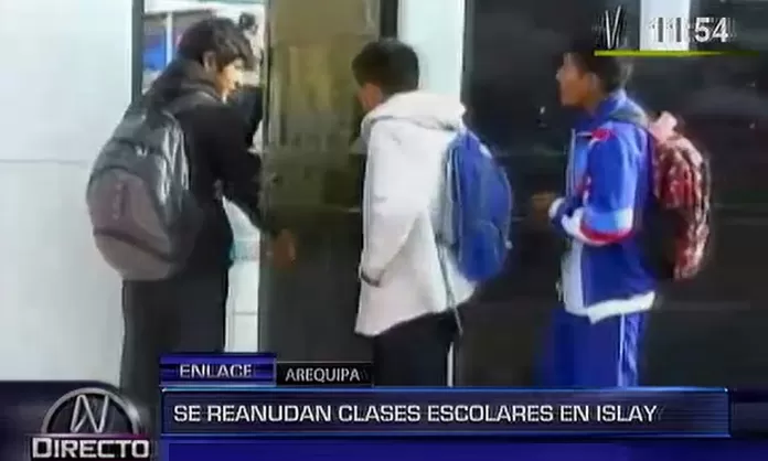 Arequipa Se Reanudan Clases Escolares En Distritos De Islay Canal N