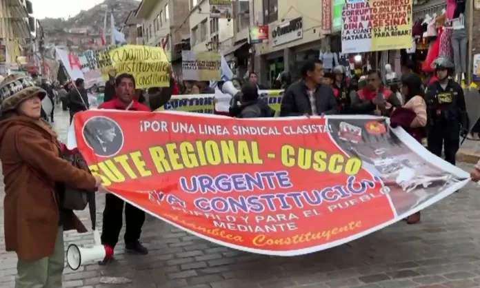 Se Registran Marchas En Diversas Regiones Del Pa S Contra El Gobierno