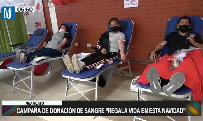 Huancayo Campa A De Donaci N De Sangre Regala Vida En Esta Navidad