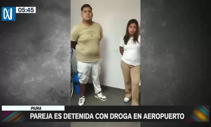 Piura Pareja Es Detenida Con Droga En Aeropuerto Canal N