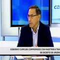 Vizcarra: Aparentemente los dirigentes no transmiten los acuerdos a profesores