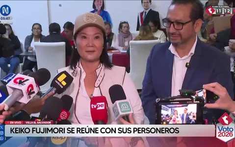 Keiko Fujimori despliega 95 mil personeros