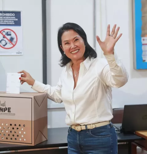 ONPE al 100 % de actas contabilizadas: Keiko Fujimori es la virtual presidente