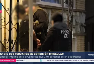 106 peruanos regresan al país tras ser deportados desde EE. UU.