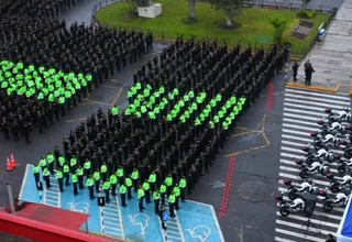 Doce mil policías se sumarán este año a la lucha contra la inseguridad ciudadana