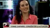 '2 a la N': Connie Chaparro, corazón por la actuación - Noticias de hernan-chaparro