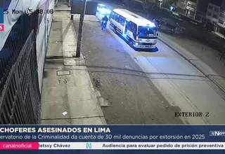 56 choferes asesinados en Lima y Callao en lo que va del año