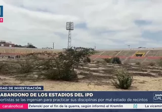 El abandono de los estadios del IPD