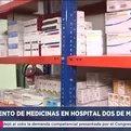 Abastecimiento de medicinas en hospital Dos de Mayo: S&iacute; contamos con medicamentos