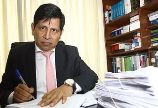 El PJ dictó 18 meses de prisión preventiva contra fiscal Abel Concha