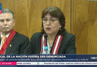 Abogado de Boluarte anuncia denuncia contra fiscal de la Nación