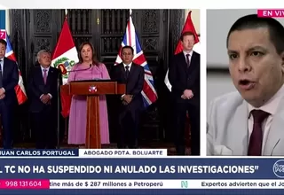 Abogado de Boluarte: TC no suspendió investigaciones fiscales