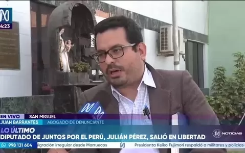 Abogado de denunciante pide ampliar investigación contra diputado Julián Pérez Mallqui
