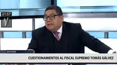 Abogado Miguel Pérez dice que debe reabrirse caso contra fiscal Tomás Gálvez - Noticias de tomas-galvez