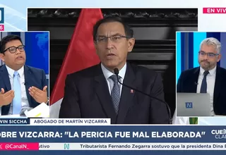 Abogado de Vizcarra cuestiona pericias del Ministerio Público