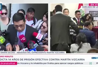 Abogado de Vizcarra: Fallo se basa solo en colaboradores